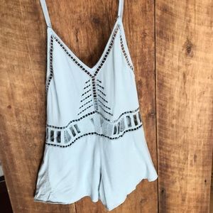 Light blue romper